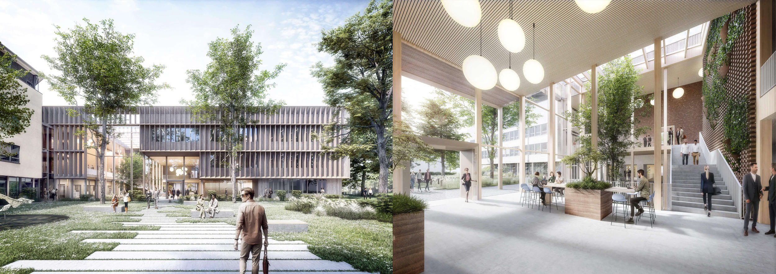 Visualisierungen für den Wettbewerb IHK Darmstadt