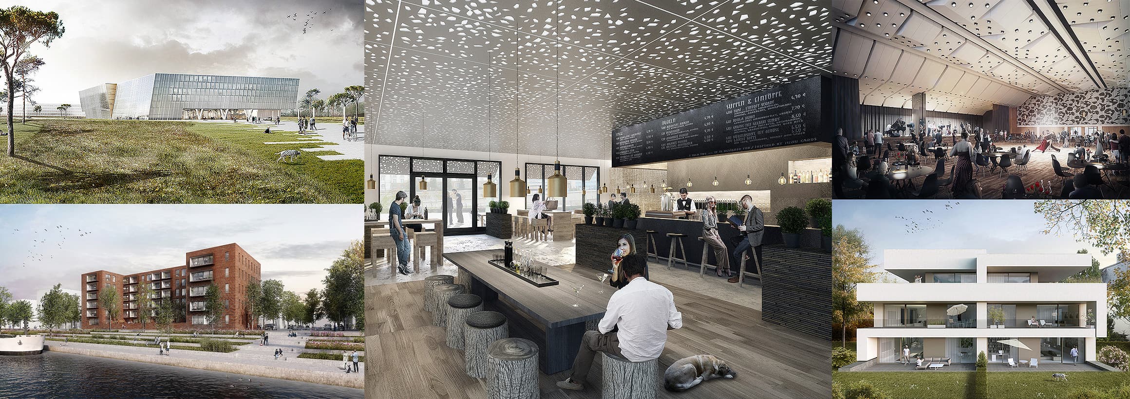 Bildcollage Visualisierungen silisight Datenschutz